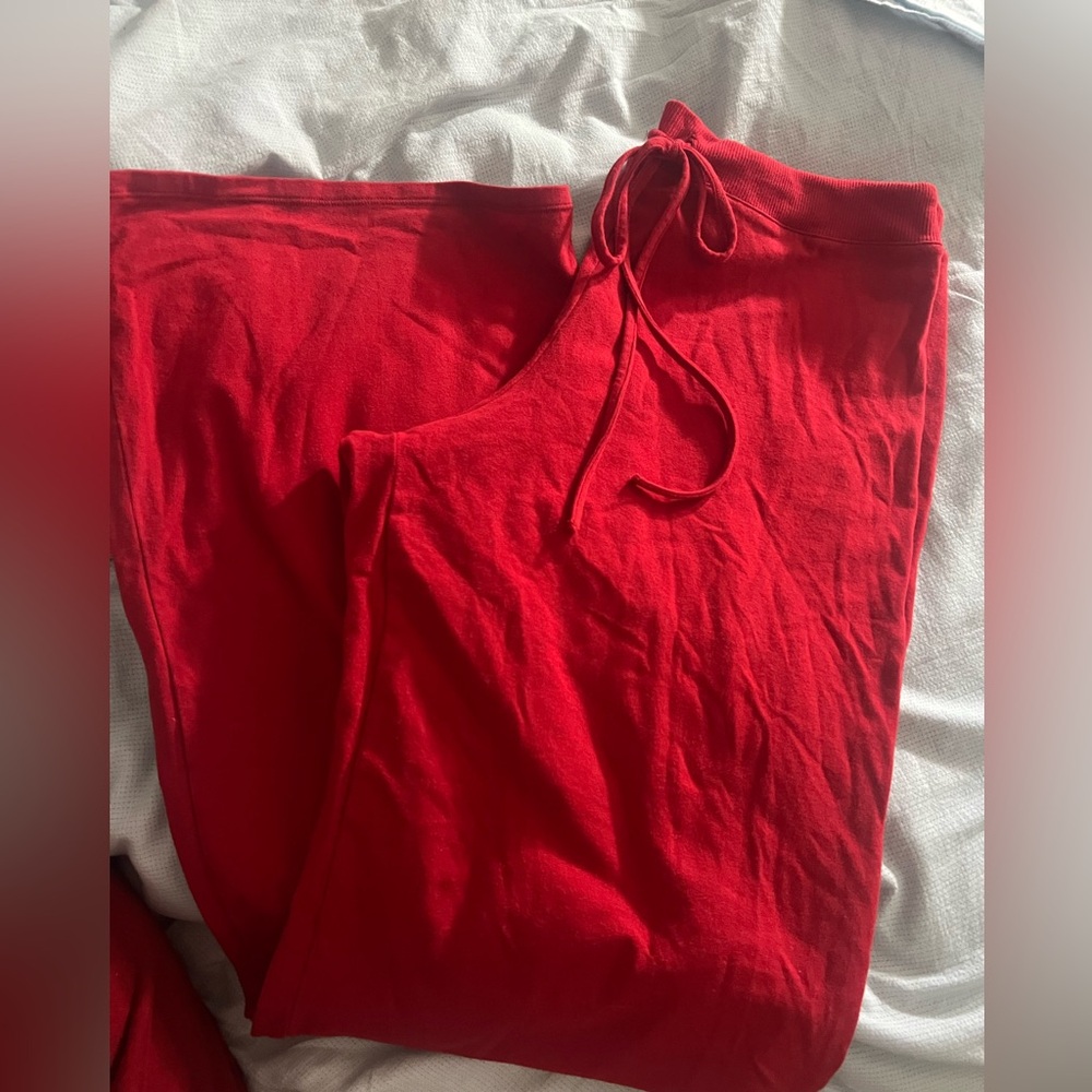 NWOT Skims XL Straight Leg Pant Limited Edition Red